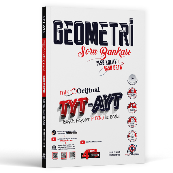 MİKRO ORİJİNAL YKS TYT AYT S.B. GEOMETRİ - 25-26
